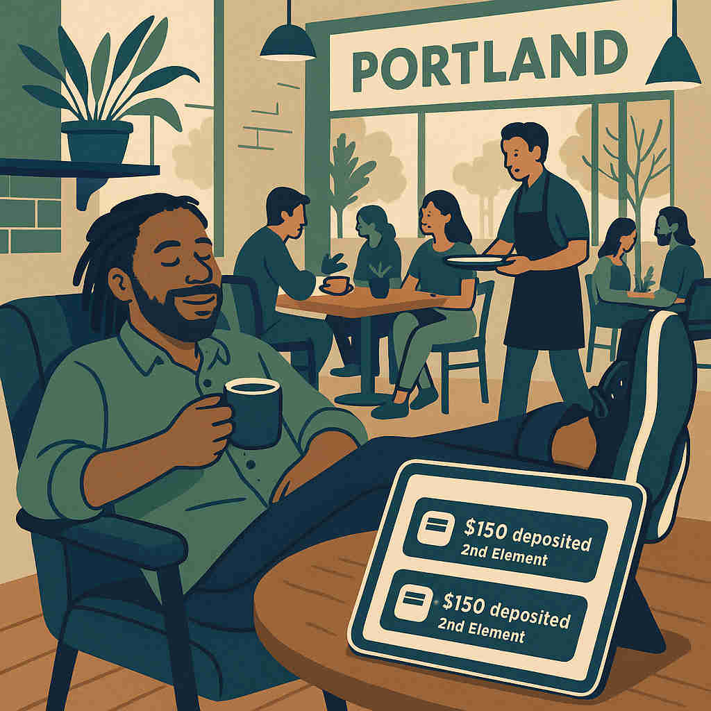 Nothing to do except collect income