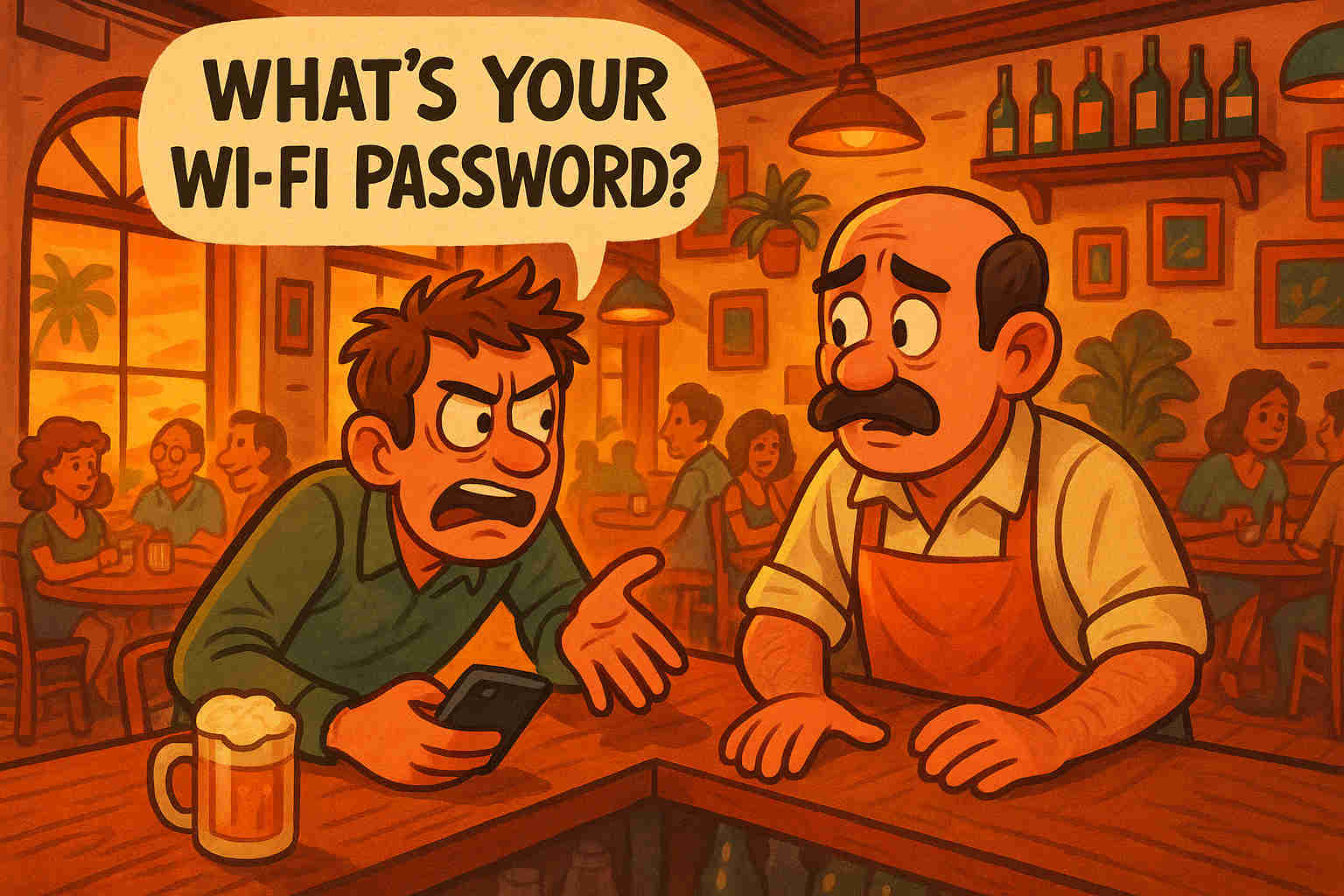 Do Your Customers Ask for Your WiFi Password? Why This is a Bad Sign, and What You Should Do About It